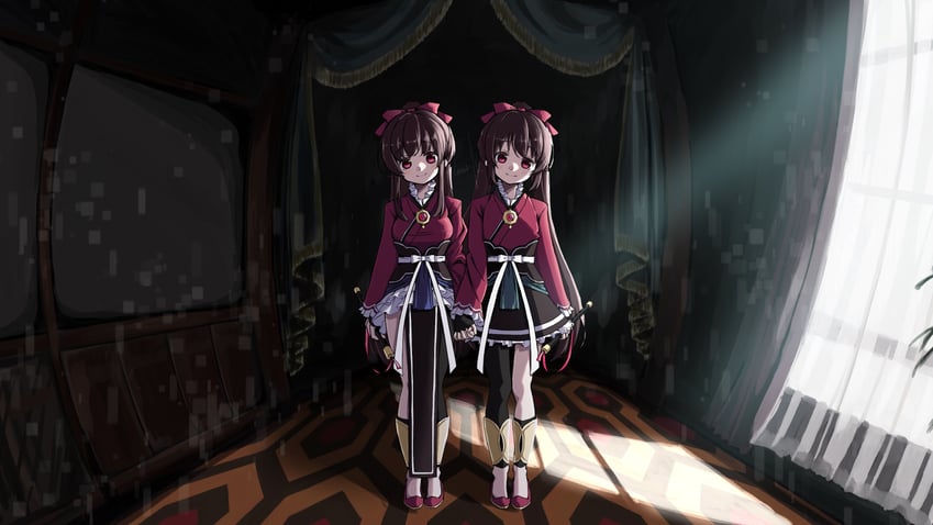 amane tsukuyo, amane tsukasa, and grady sisters (mahou shoujo madoka magica and 2 more) drawn by durchfallkaffee_levante