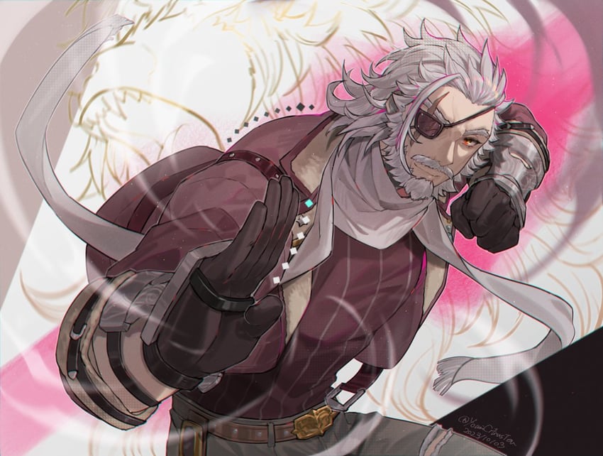 bergard zeman (eiyuu densetsu and 2 more) drawn by youmicitrustea