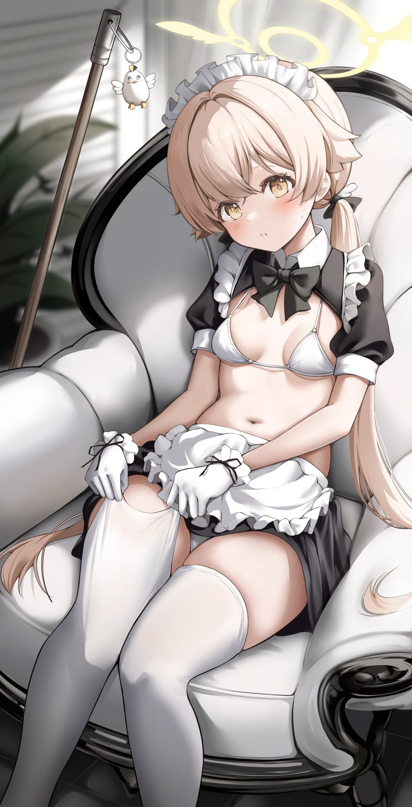 hifumi and peroro (blue archive) drawn by hooming_illust