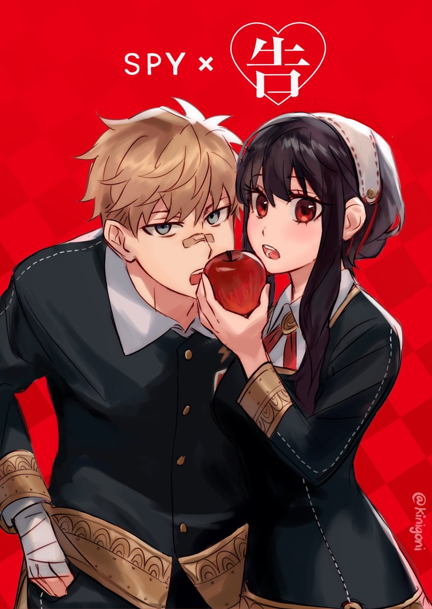yor briar and twilight (spy x family and 1 more) drawn by kinigoni