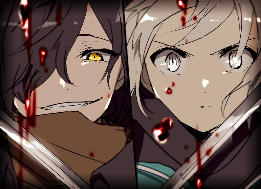 okita souji and okada izou (fate and 1 more) drawn by hiiragi_fuyuki