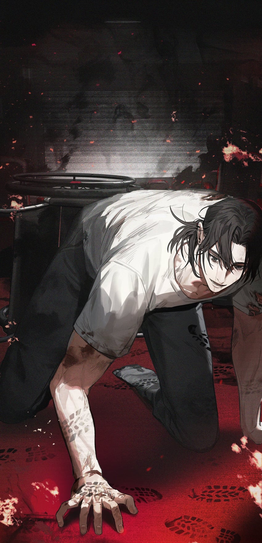 kim jaehee (eoduun badaui deungbul-i doeeo) drawn by yulim0