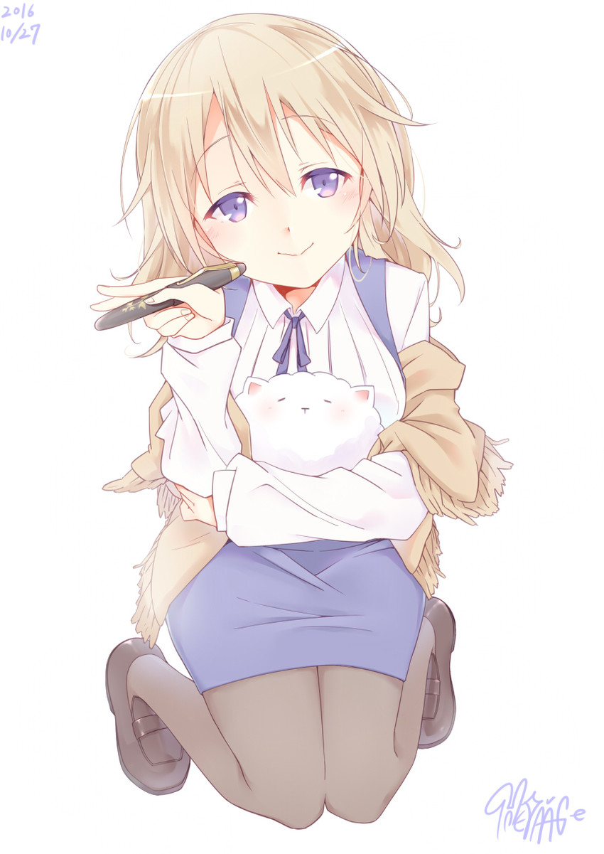 tippy and aoyama blue mountain (gochuumon wa usagi desu ka?) drawn by hetareeji