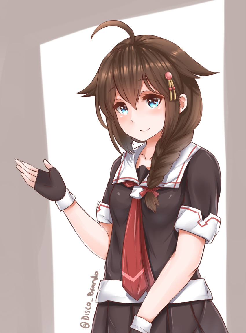 shigure and shigure kai ni (kantai collection) drawn by disco_brando
