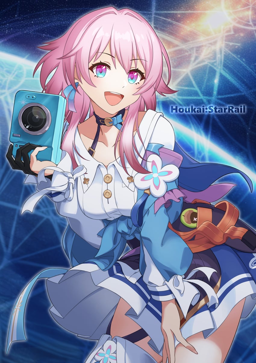 march 7th (honkai and 1 more) drawn by girugiru_(tektonics6588)