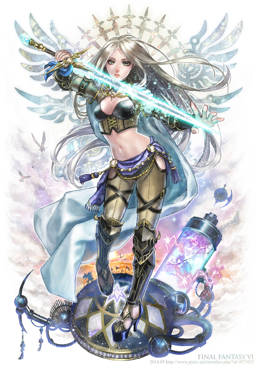 celes chere (final fantasy and 1 more) drawn by cocoon_(yuming4976)
