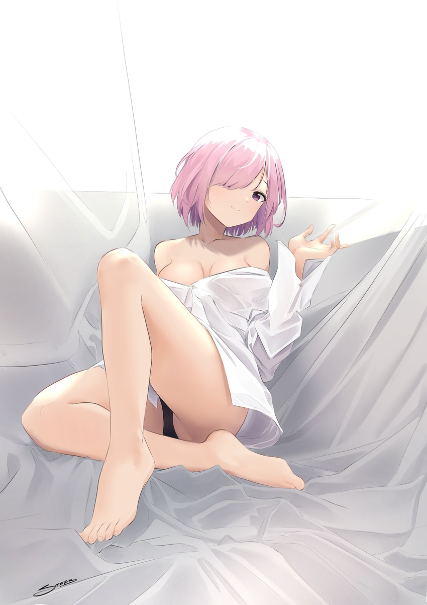 mash kyrielight (fate and 1 more) drawn by steeb