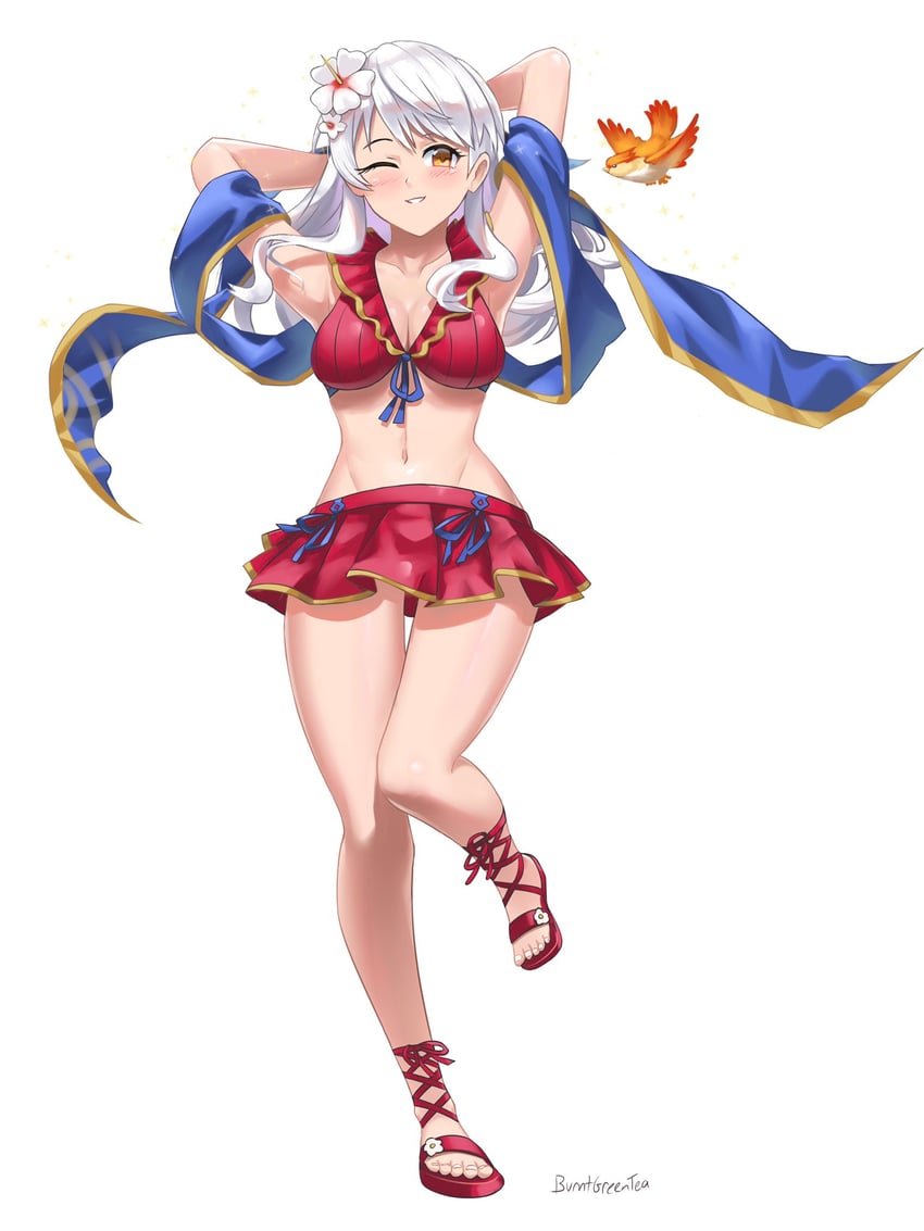 micaiah and yune (fire emblem and 2 more) drawn by burnt_green_tea