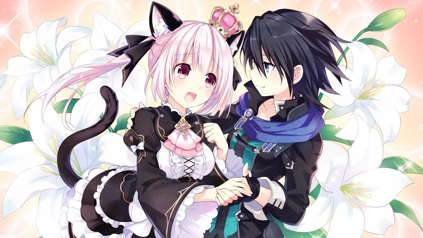 kuronekohime and kiria (neptune and 1 more) drawn by tsunako