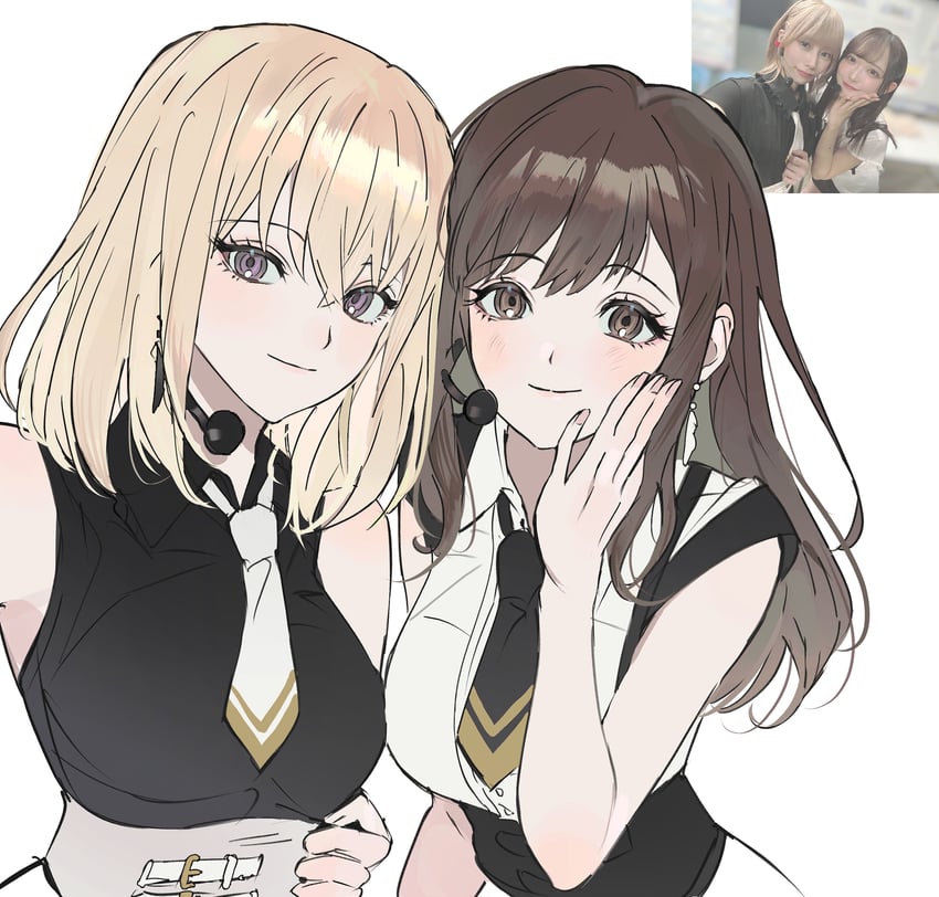 misumi uika, sumita mana, sasaki rico, and tanda hazuki (bang dream! and 1 more) drawn by chibiya1010