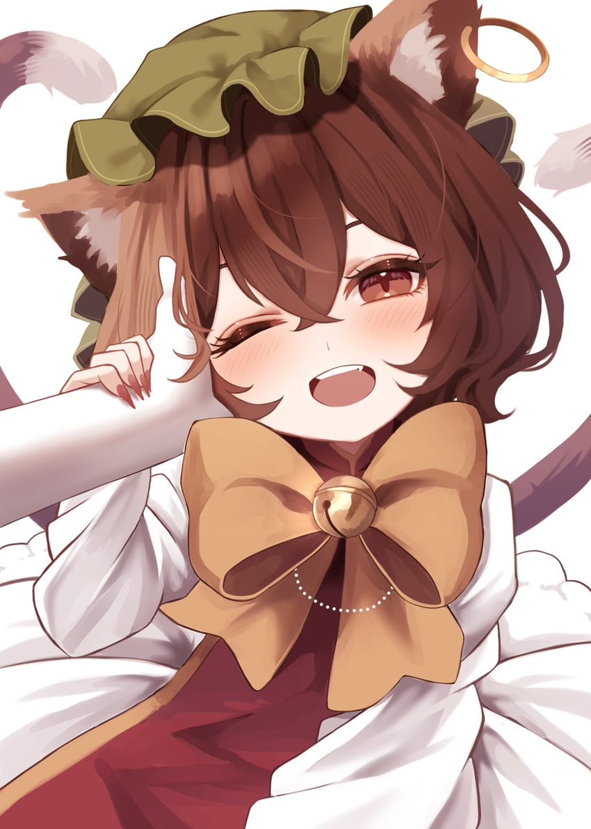yakumo yukari and chen (touhou) drawn by maka_(user_rryf2748)