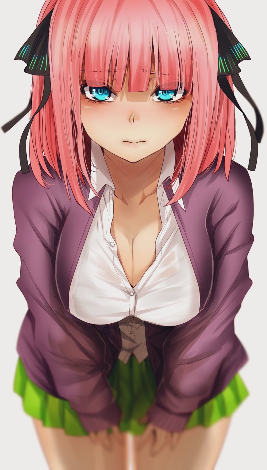 nakano nino (go-toubun no hanayome) drawn by gunjyou_(gunjyou_00)