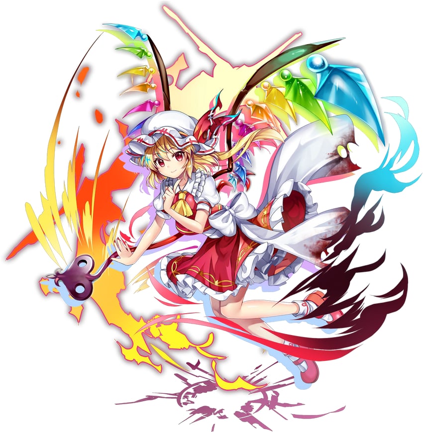 flandre scarlet (touhou and 1 more) drawn by rotte_(1109)