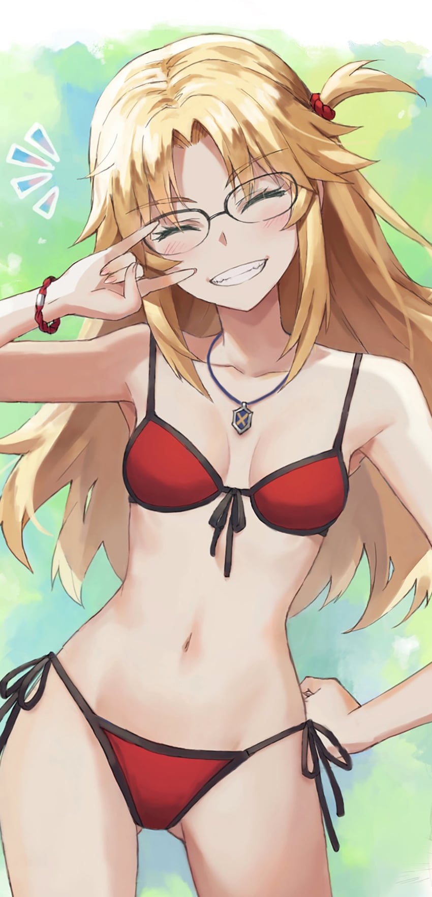 mordred (fate and 2 more) drawn by tonee