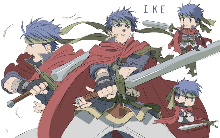 ike (fire emblem and 1 more) drawn by nenekantoku