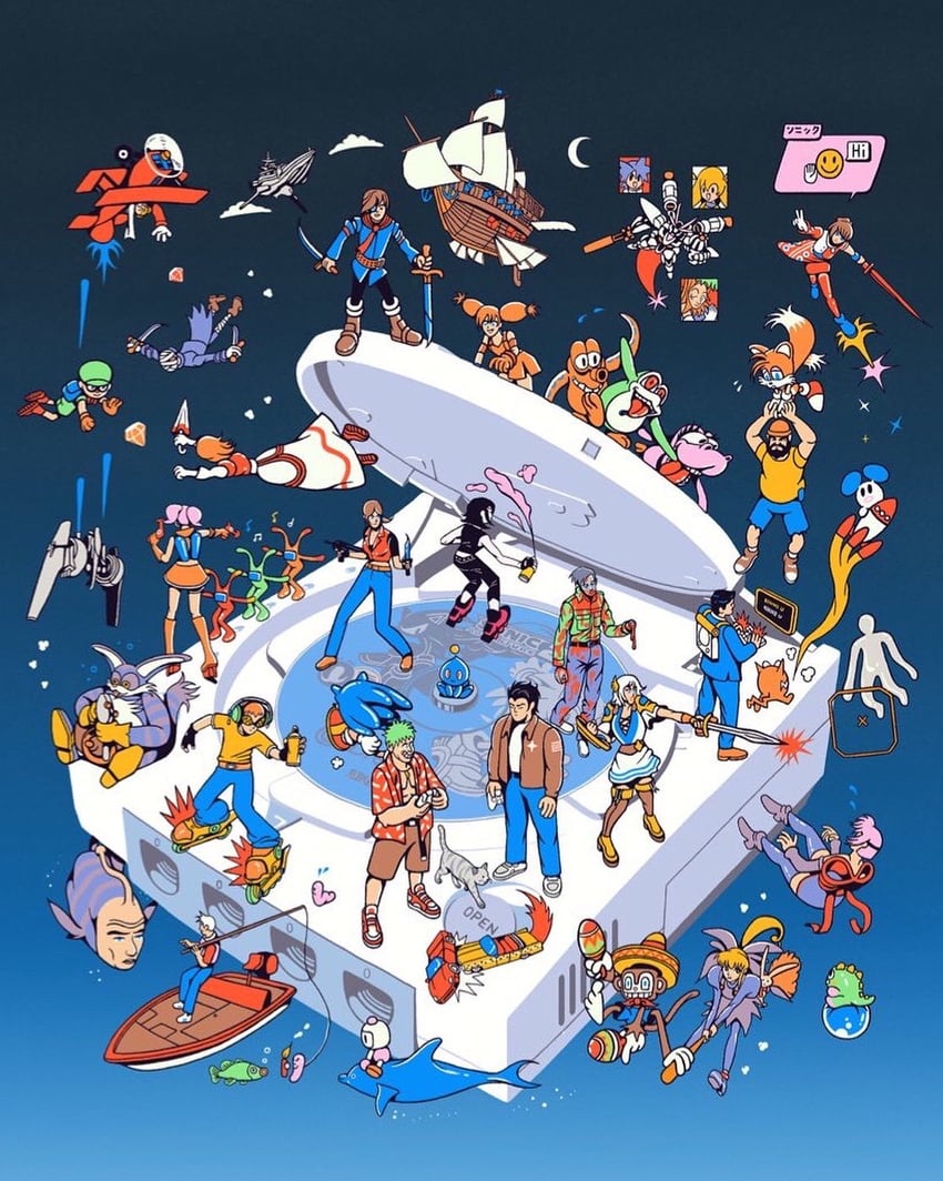 sonic the hedgehog, shadow the hedgehog, tails, ayane, dr. eggman, and 23 more (sonic and 24 more) drawn by stephen_maurice_graham