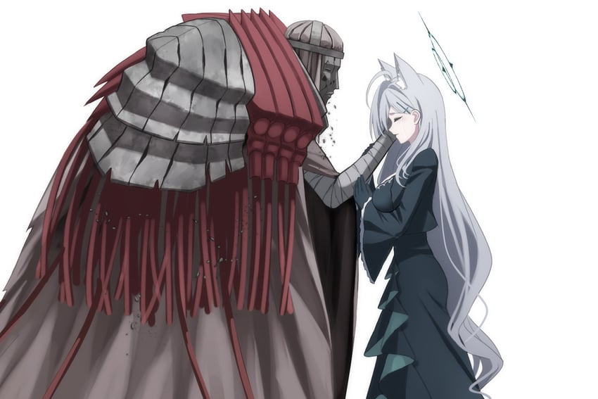 shiroko, shiroko terror, and phrenapates (blue archive) drawn by junu_(jwoo5627)