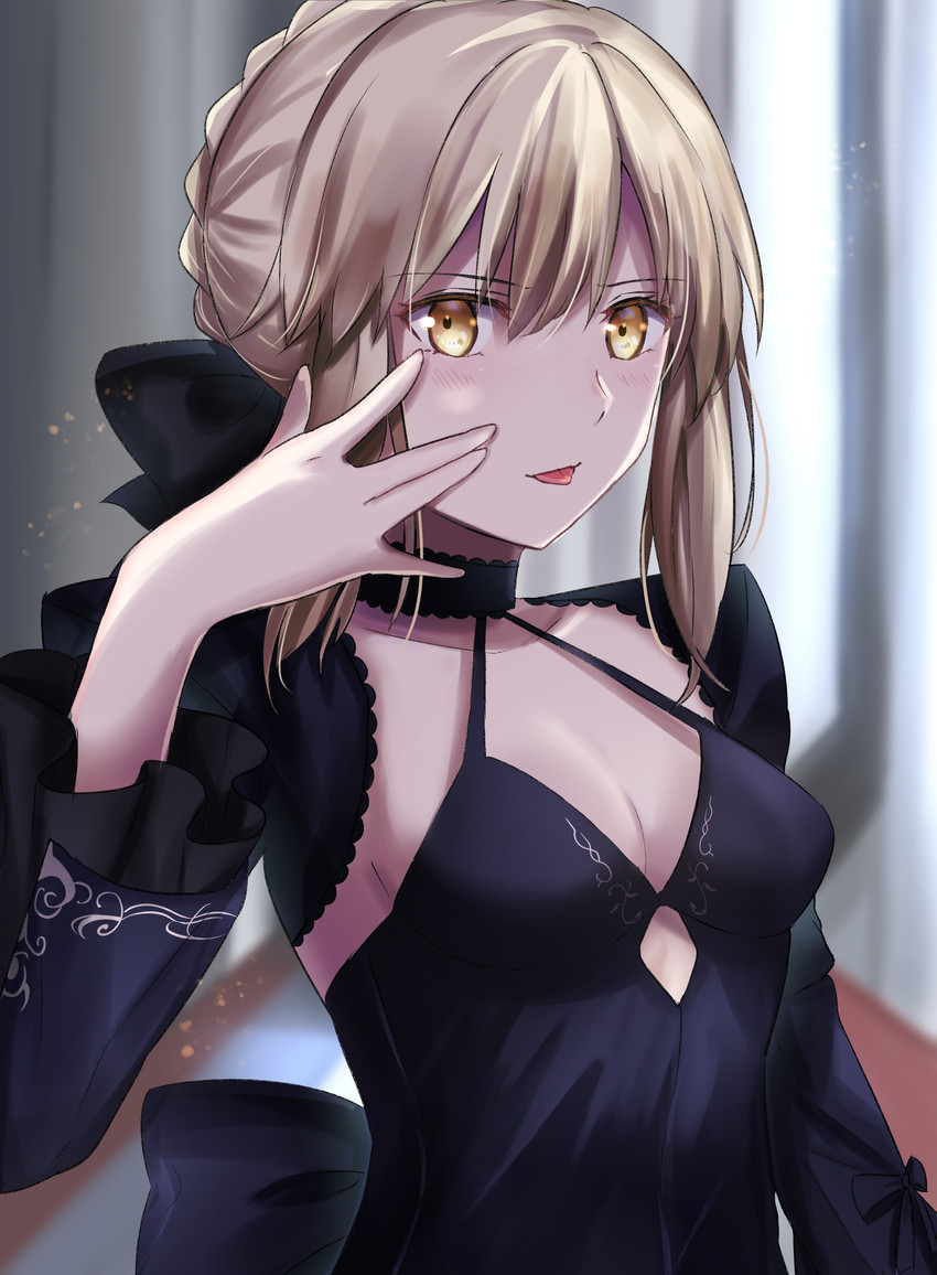 artoria pendragon and saber alter (fate and 1 more) drawn by sii_artatm