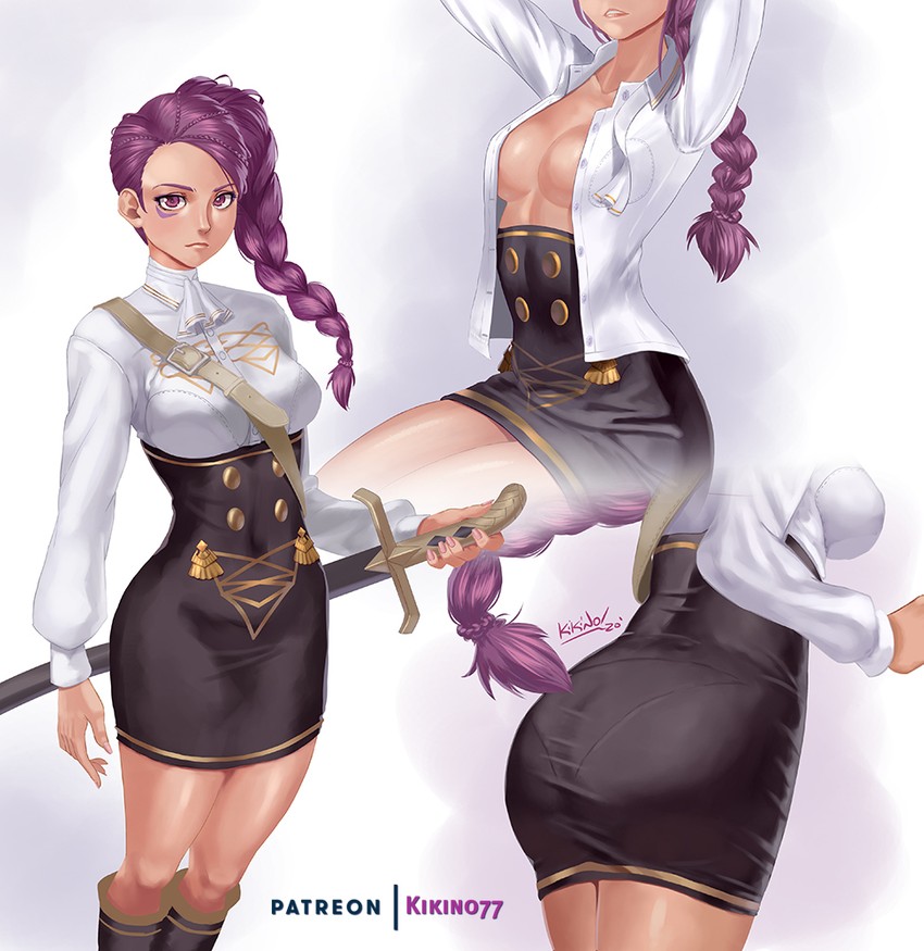 petra macneary (fire emblem and 1 more) drawn by kikino