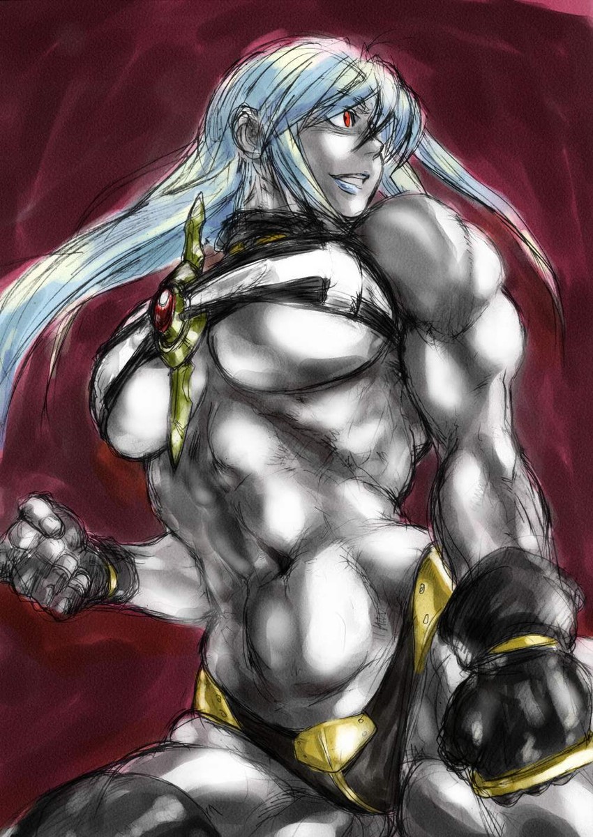 reinforce (lyrical nanoha and 2 more) drawn by hey_(bluebell)