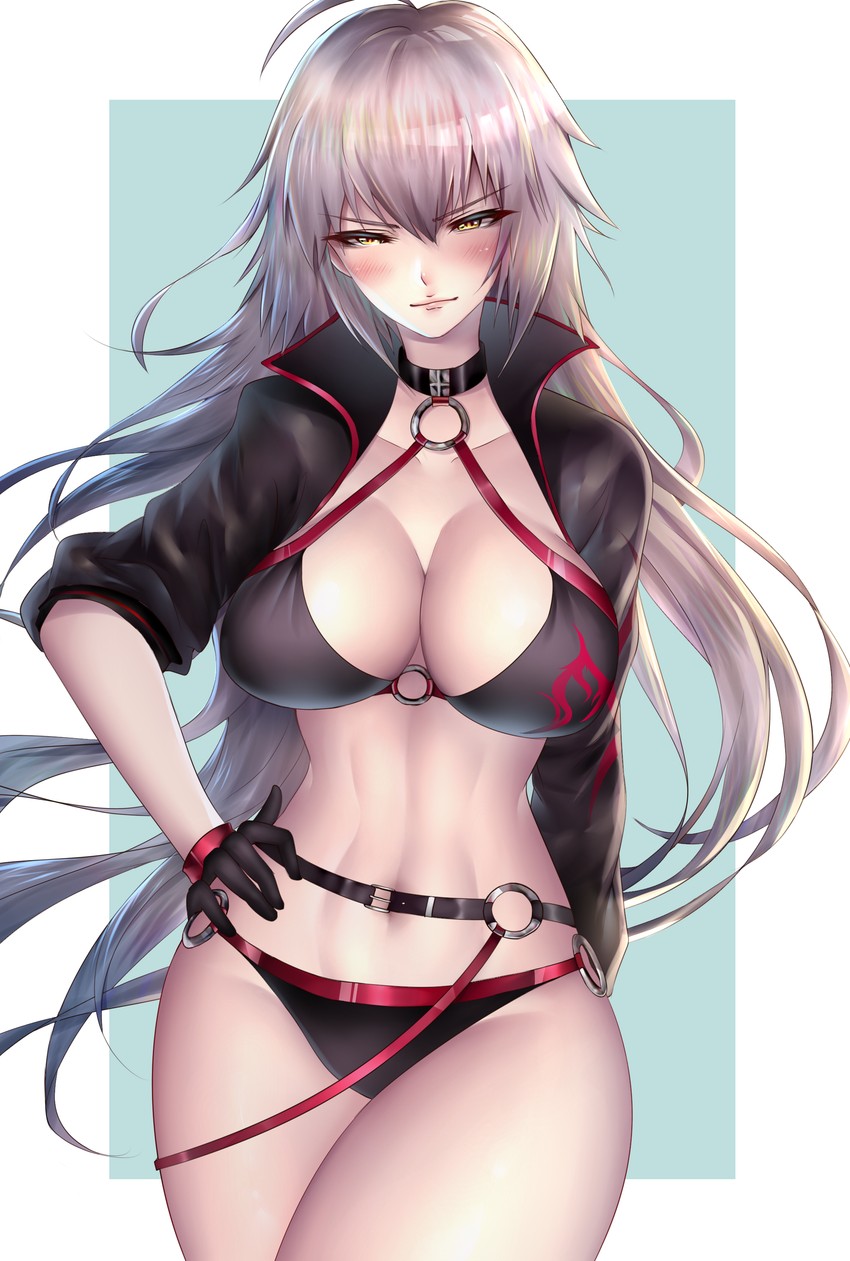 jeanne d'arc alter (fate and 1 more) drawn by donatsu_(donut007008)