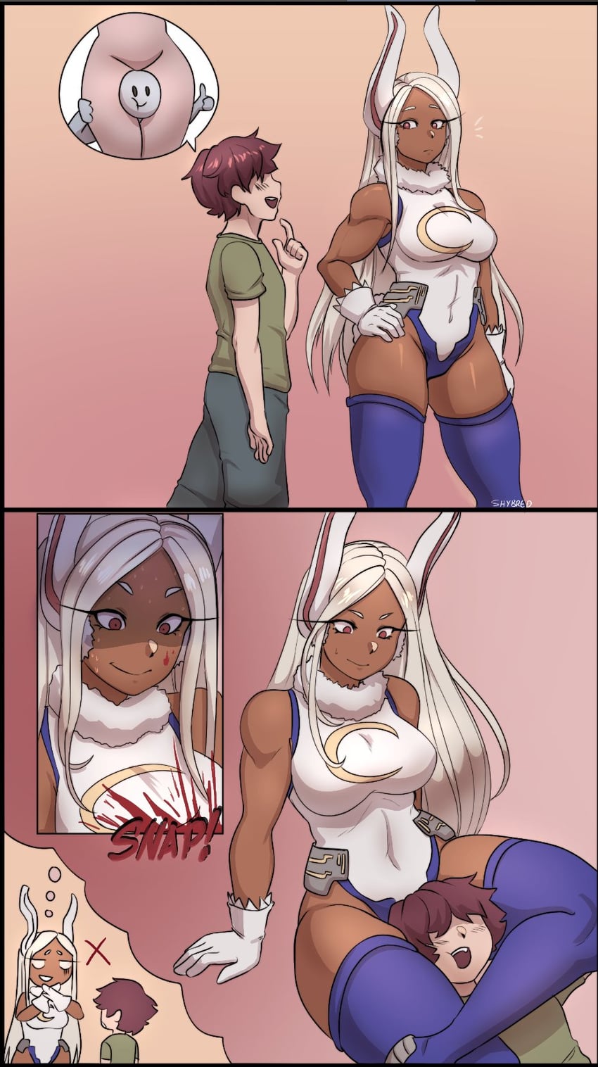 mirko (original and 1 more) drawn by shybred