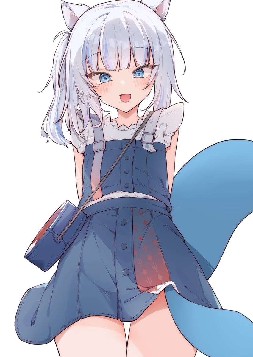 gawr gura (hololive and 1 more) drawn by airenif