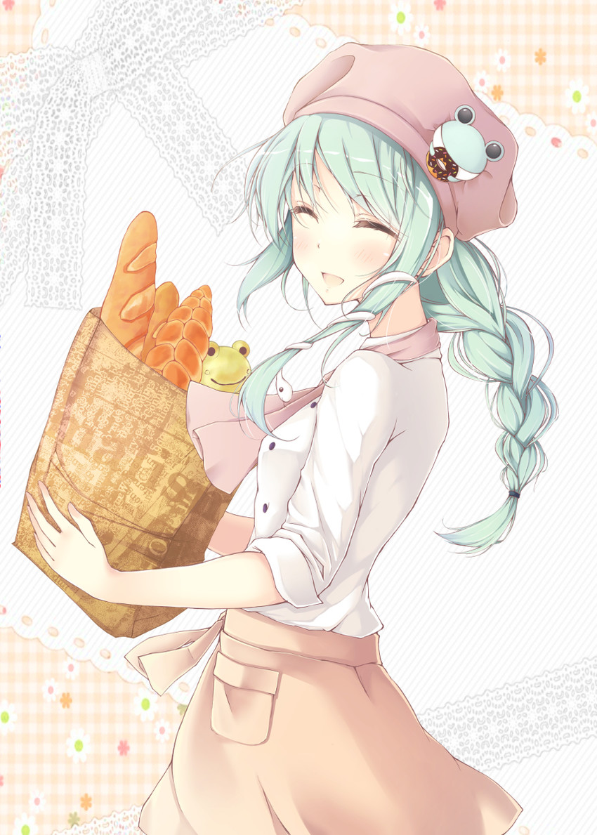 kochiya sanae (touhou) drawn by hasuga_sea