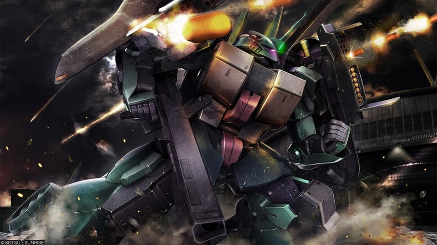 dijeh (gundam and 3 more) drawn by tenjin_hidetaka
