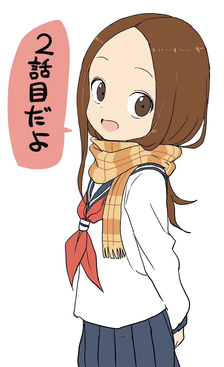 takagi-san (karakai jouzu no takagi-san) drawn by yamamoto_souichirou