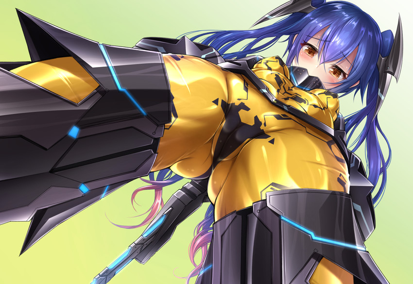 quna and zelsius (phantasy star and 1 more) drawn by shimo_(depthbomb)