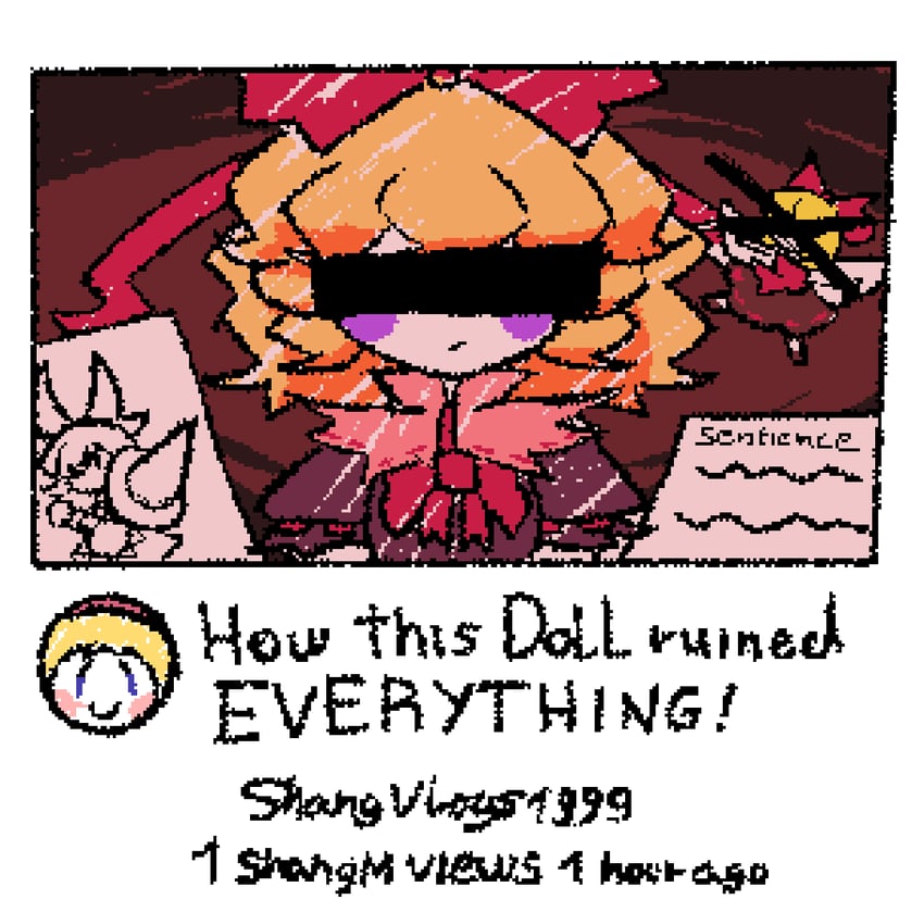 shanghai doll, medicine melancholy, and su-san (touhou and 1 more) drawn by quarium