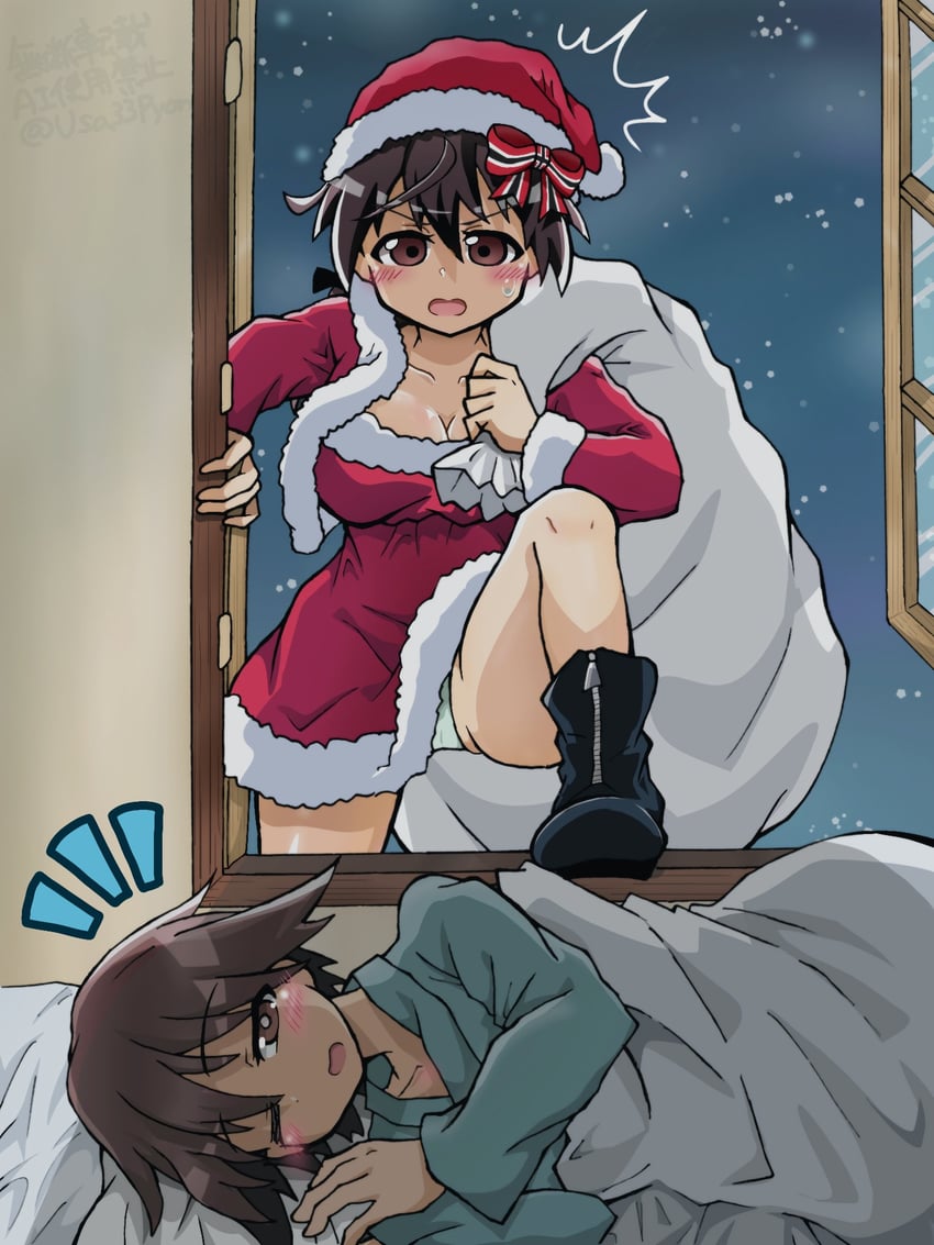 miyafuji yoshika and gertrud barkhorn (world witches series and 1 more) drawn by minamiko