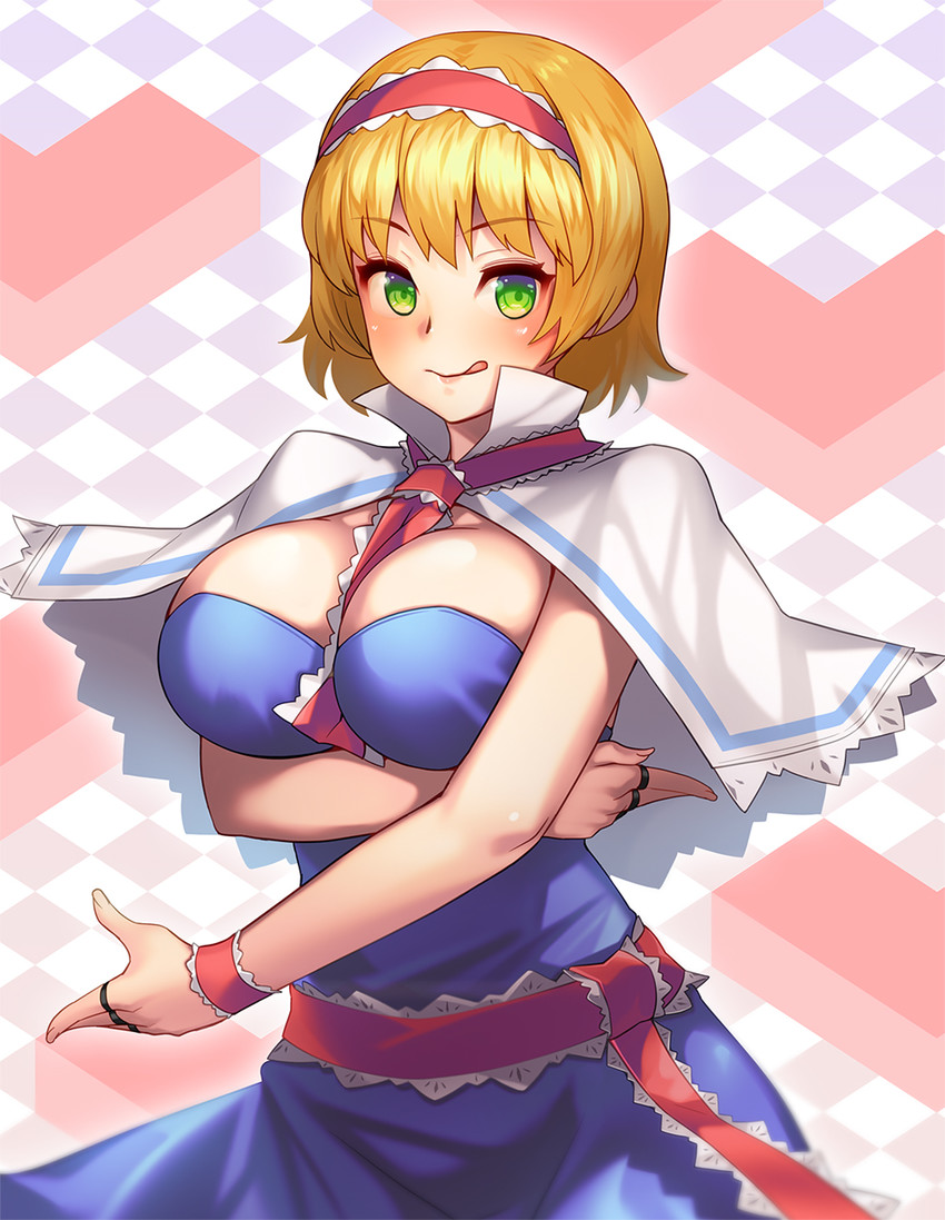 alice margatroid (touhou) drawn by tarmo