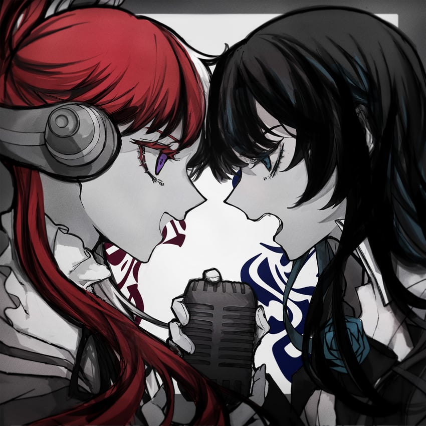 chando and uta (one piece and 2 more) drawn by orihara_(ewkkyorhr)