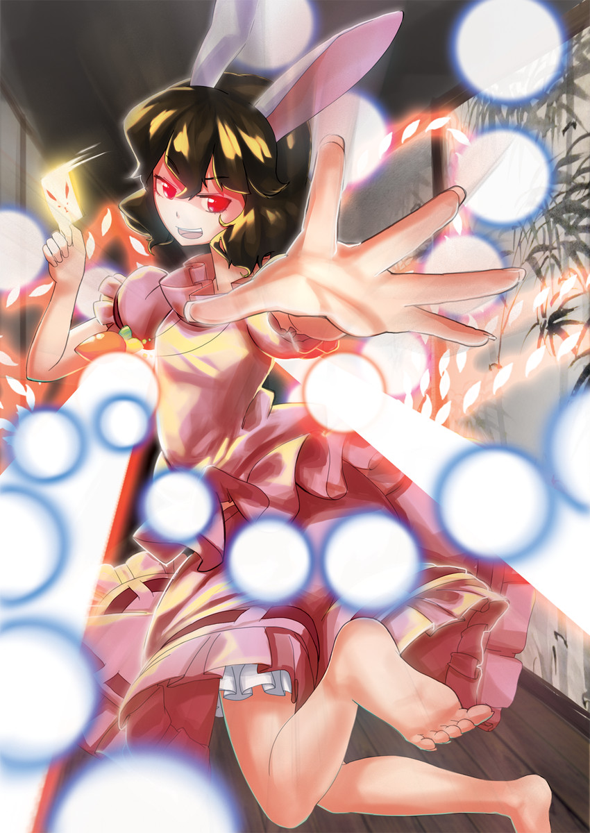 inaba tewi (touhou and 1 more) drawn by mo_ne