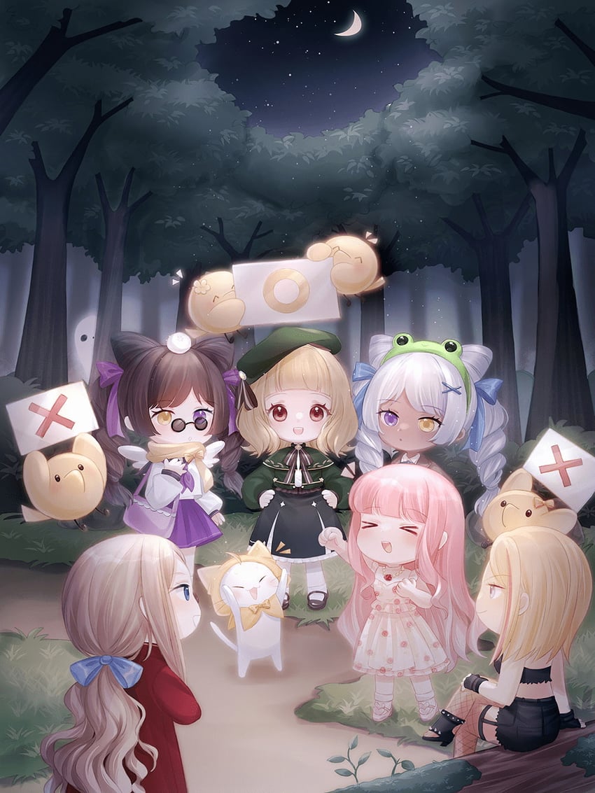 nikki, momo, gifty, debbie, twinte, and 4 more (nikki and 1 more)