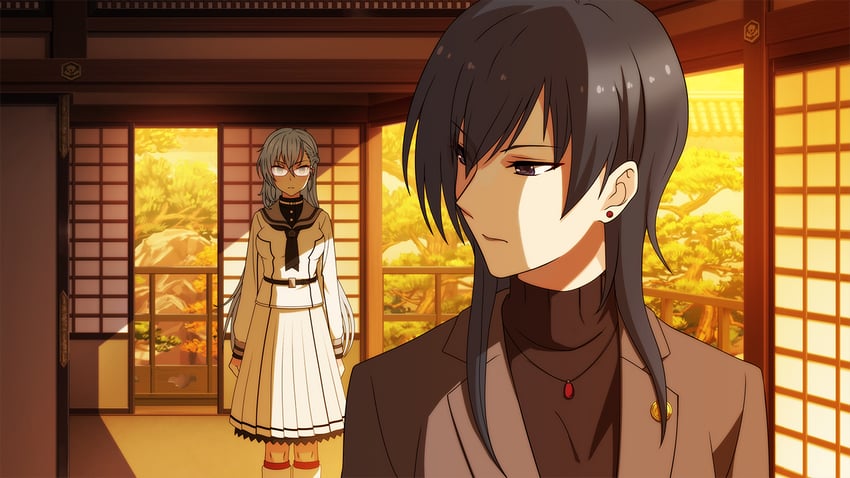 kitora mirja and souraku yuzuki (toji no miko and 1 more)
