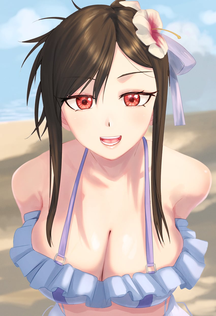 tifa lockhart (final fantasy and 3 more) drawn by asa_(azainagamasa)