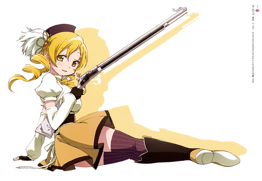 tomoe mami (mahou shoujo madoka magica) drawn by taniguchi_jun'ichirou
