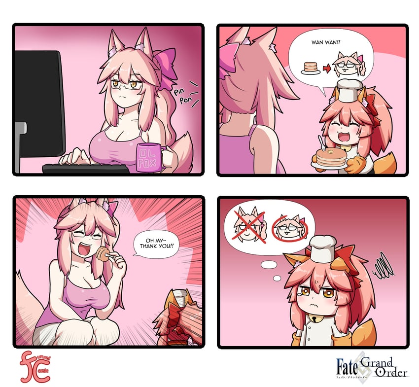 tamamo and koyanskaya (fate and 1 more) drawn by keita_naruzawa