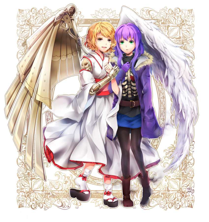 cassie and isabelle (original) drawn by lulu_season
