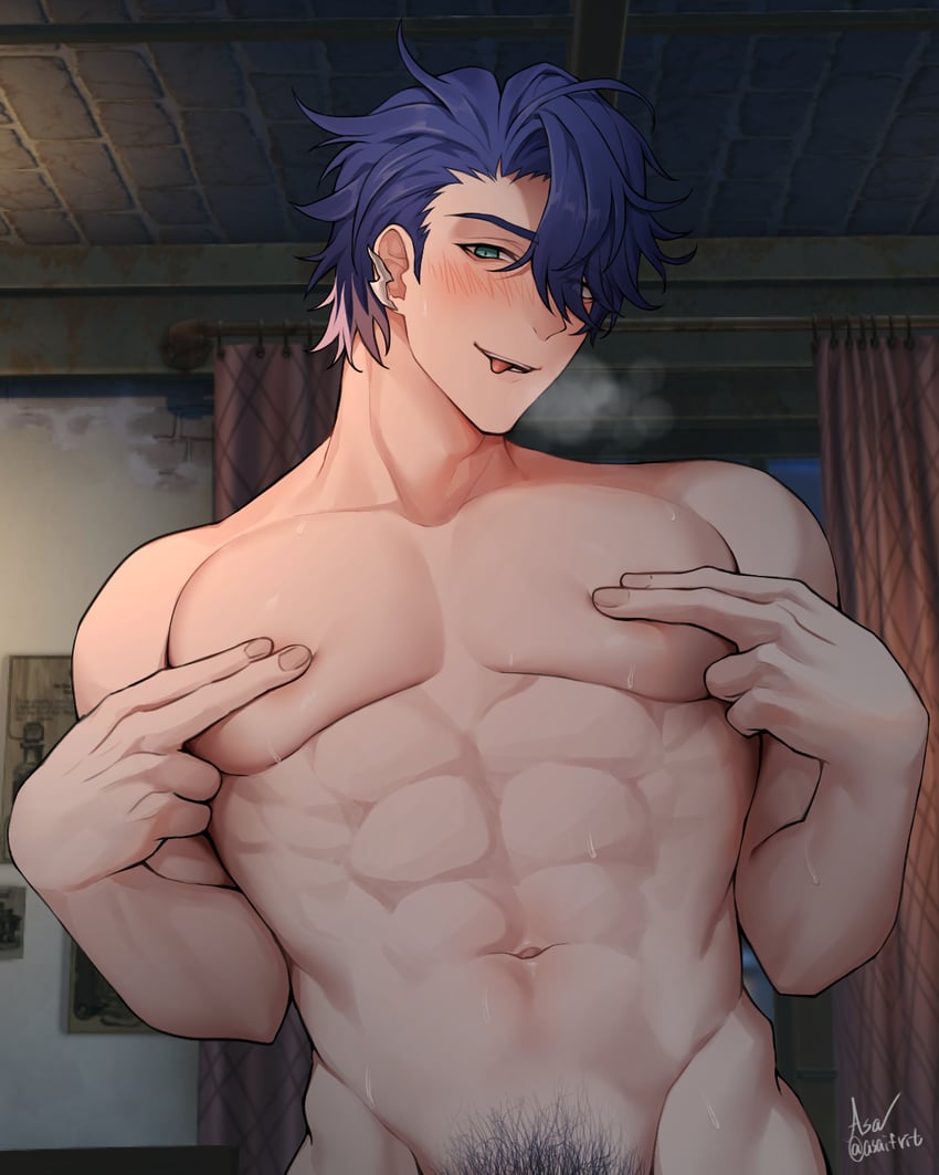 sampo koski (honkai and 1 more) drawn by asa_ifrit_(asaifrit)