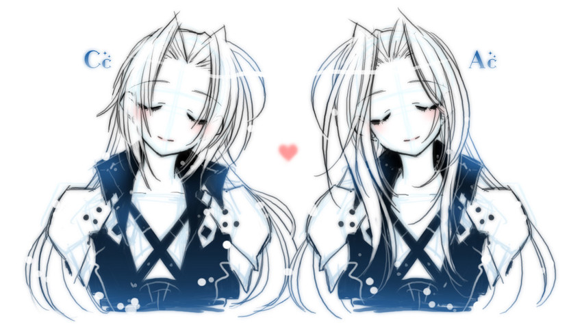 sephiroth (final fantasy and 1 more) drawn by toujou_sakana