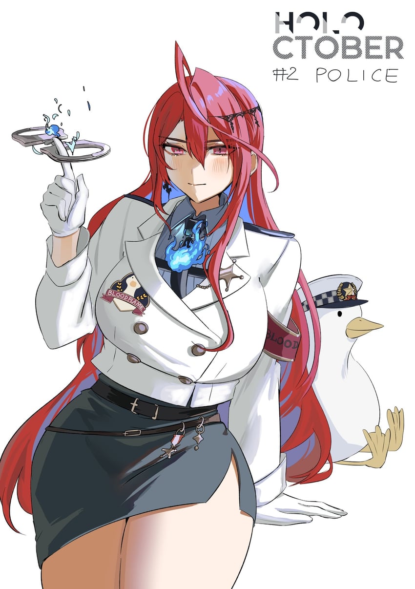 elizabeth rose bloodflame (hololive and 1 more) drawn by set7