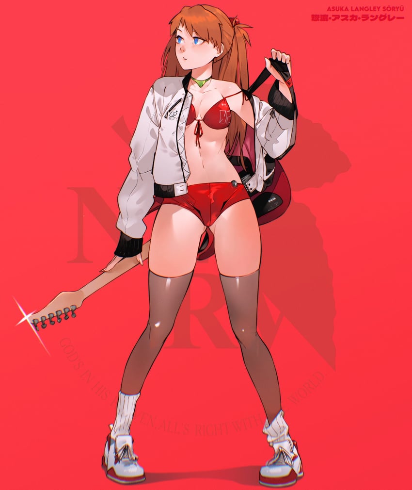 souryuu asuka langley (neon genesis evangelion) drawn by cesar_art456
