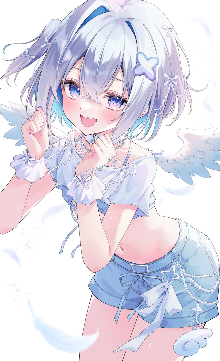 amane kanata (hololive and 1 more) drawn by aoha_(aohasora)