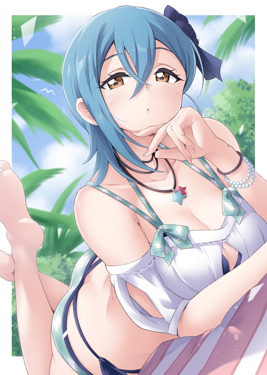 wakana shiki (love live! and 2 more) drawn by kirisaki_reina