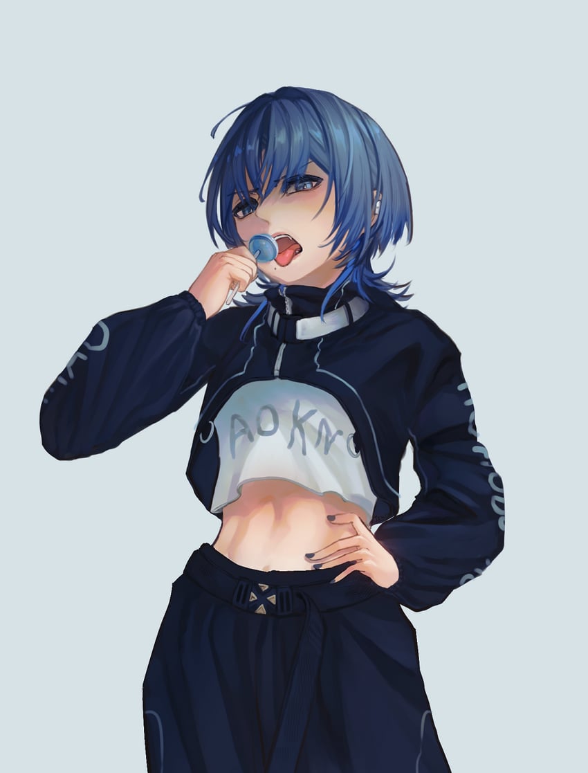 hiodoshi ao (hololive and 1 more) drawn by kakususipo