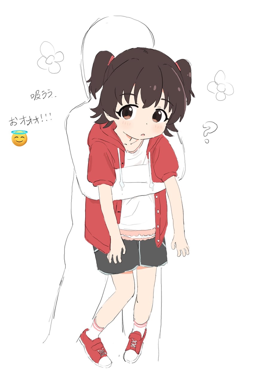 akagi miria (idolmaster and 2 more) drawn by pipopainmyhouse